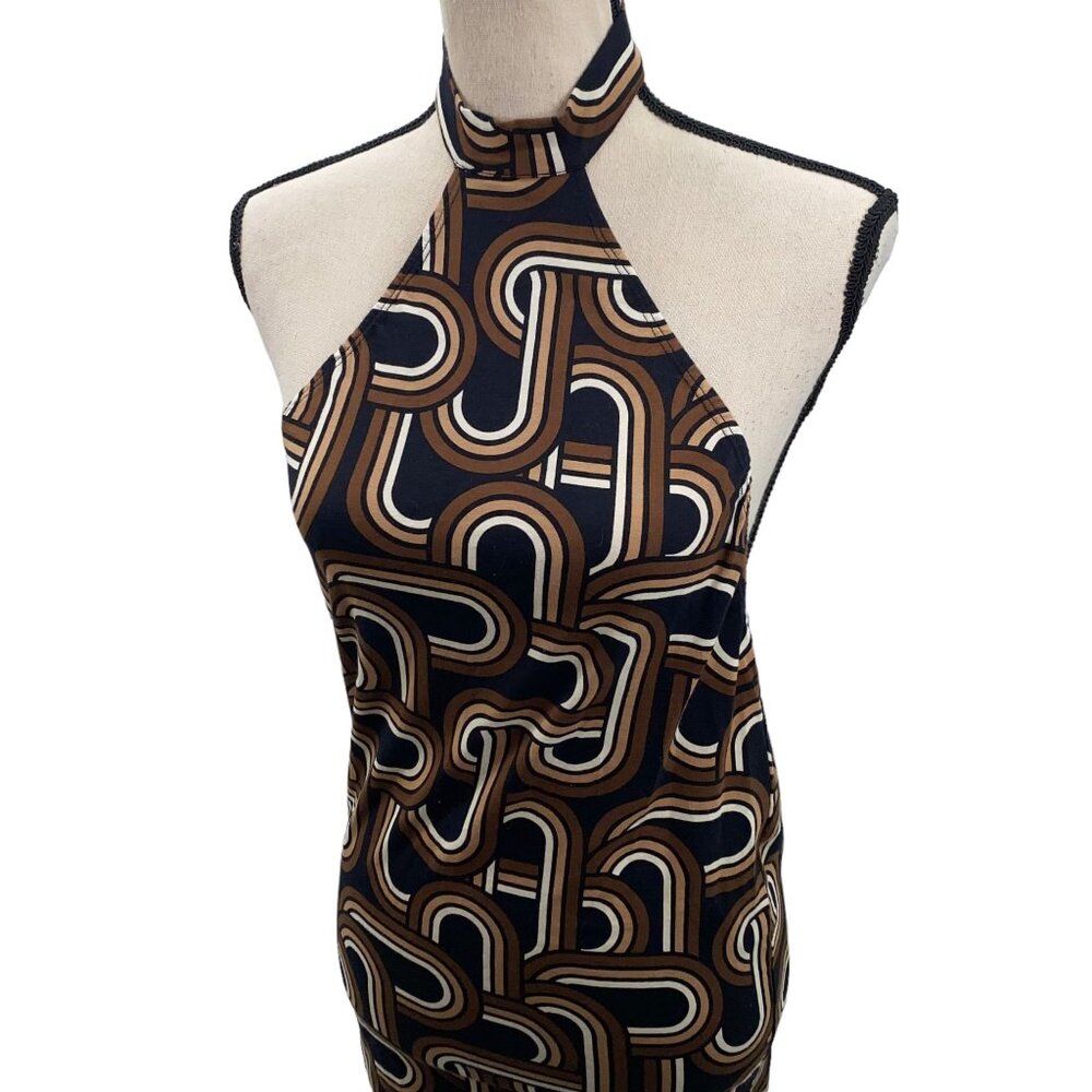 Motel Small Retro Sleeveless Mini Dress - Picture 2 of 7